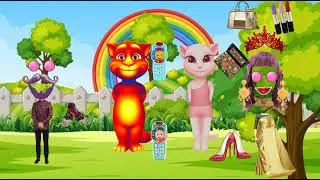 Talking Tom Dulha and Dulhan ka funny makeup comedy video || Part -259