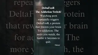 DeltaFosB The Addiction Switch | #deltafosb #protein #addiction #brain #porn