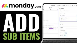 How To Add Sub Items In Monday.com 2025 (EASY GUIDE)