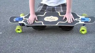 how to stand up slide on a longboard