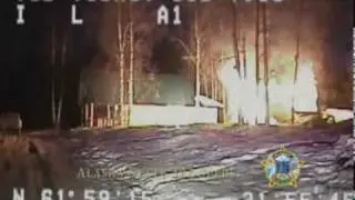 Dog leads Alaska State Trooper to fire.