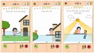 Brain test 5 level 74 Walkthrough Solution 