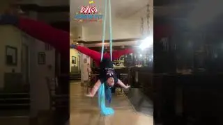 CirqueFit Presents Get into silks Straddle Wine glass Mermaid