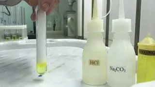 Particular (general) reactions of uranium. (NH4)2U2O7 + HNO3