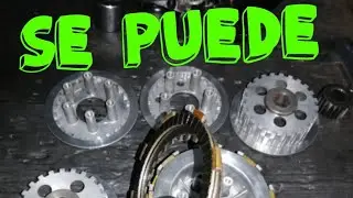 AGREGAR UN DISCO MÁS AL EMBRAGUE DE MI MOTO✅.se puede??? 👁️‍🗨️