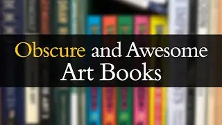 Obscure & Awesome Art Books - Room for Books Ep.12
