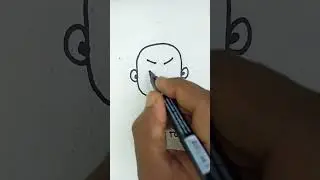 angry face drawing #angry #face #viral #youtubeshorts #shorts