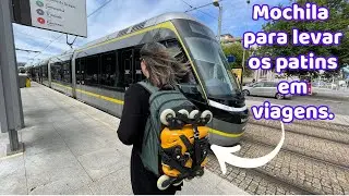 MOCHILA  de PATINS para VIAGEM, VALE A PENA ? @patinsnope10