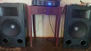 meu primeiro amplificador de som profissional -  Audio Leader ALS 4000