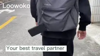 Loowoko 20000mAh Emergency PD Power Bank for laptop