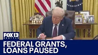 All federal grants, loan disbursement paused