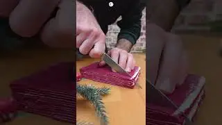 Croissant bicolore en n&oelig;ud papillon 🎀😱