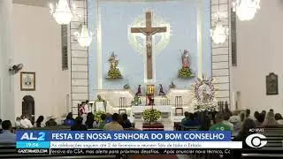 Fi&eacute;is celebram festa de Nossa Senhora do Bom Conselho em Arapiraca &ndash; 19/01/2026