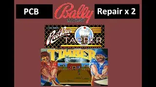 1982 Midway MCR Arcade Coin OP Games Tapper & Timber Repair/Refurb  12-30-2024