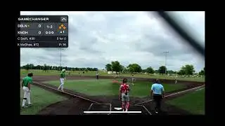 Grand Slam durring summer baseball tournament
