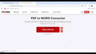 How to easily  convert a Word doc to a PDF 