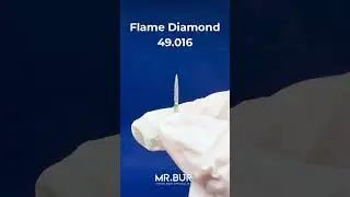 Flame Coarse Bur | Diamond Dental Bur
