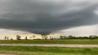 Part 3 Warner OK rotating storm may 2022