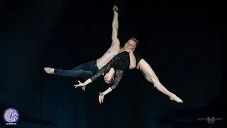 Aerial straps duo Ignatenko Aleksey & Kristina Ivanova