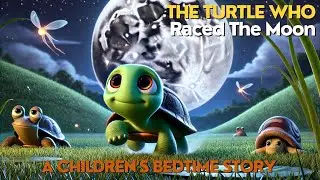 The Turtle Who Raced the Moon &ndash; A Gentle, Soothing Bedtime Story for Kids