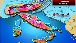 ▶ MALTEMPO- TEMPORALI INTENSI,RISCHIO GRANDINATE E BOMBE D'ACQUA!