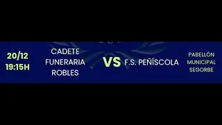Cadete Funeraria Robles   FS Peñiscola