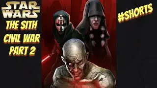 The Sith Civil War Part 2 | KOTOR 2 | Star Wars #Shorts