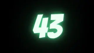 43-Second Timer with Beep | Countdown with Alarm at Zero | 43s Timer