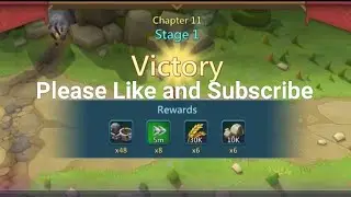 Chapter 11 stage 1 Vergeway Easiest quick clear #lordsmobile