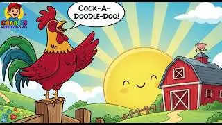 Good Morning Mr  Rooster! 🌅 Wake Up Song for Kids Charles Nursery Rhymes
