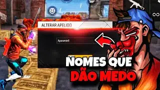 TOP MELHORES NOMES PARA FREE FIRE 2025 - NOMES PARA INSTAPLAYERS