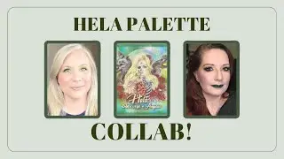 Spring eye look collab w/@Lillith_Luna! Using the Hela palette and answering questions!