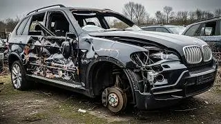 Restoring a Damaged BMW X5 to its Former Glory | Complete Car Repair and Restoration