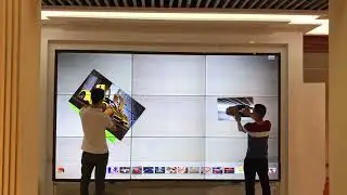 How to use splicing infrared touch frame achieve picture draw and zoom in