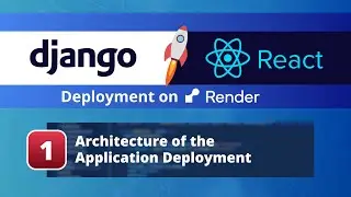 Deploy a Django & React App on Render #1: Architecture of our Web Application Deployment