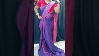 kanjivaram silk saree hip wear/ Beauty Glam Media#Short#