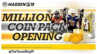 Million Coin Pack Opening For Primetime Performers & Limiteds | Madden 19 Ultimate