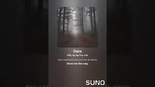 (AI generated song) Daze: lyrics by Colin Graham