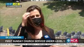 SA Lockdown | First Sunday church service under alert level 1