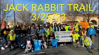Jack Rabbit Trail Cleanup with CM Kaplan @ East Drainage Canal, (3/25/23)
