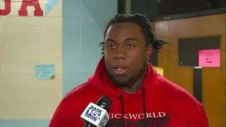 Khalon Kelsaw, Mikelion Ragsdale, Sherwood Haydock full interviews at Wayne Generals football practi