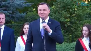 Prezydenta Andrzej Duda odwiedził Jeziorany (27.09.2017r.)