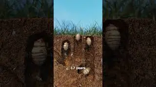 Как работают выводки цикад 🤔