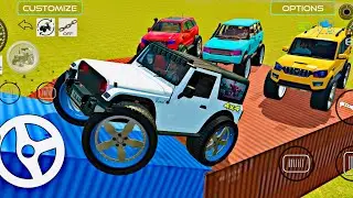 Driving Fortuner 4x4 and Thar offroading gameplay in Game 🔥 #fortuner #thar4x4 #newsupdate #gameplay