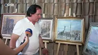 Tirana e vjet&euml;r n&euml; tablot&euml; e Adnand Ded&euml;s: Rebelohem p&euml;r Tiran&euml;n me kulla