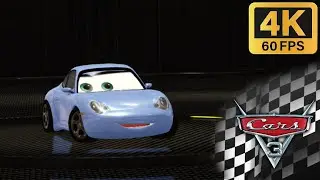 Sally racing in Heartland Countryside Dash - Cars 3: Driven to Win
