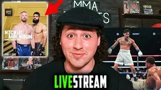 DANA CALLED ME OUT? RYAN GARCIA DESTROYED DEVIN HANEY! NICKAL VS  MALKOUN? UFC NEWS - LIVESTREAM QNA