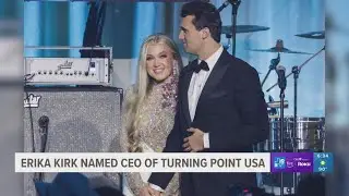 Erika Kirk named new CEO of Turning Point USA