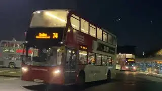 National Express West Midlands Enviro 400 4976 Bus Route 74 Dudley