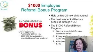 $1000 Employee Referral Bonus